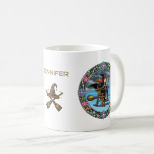 Gorgeous Witch Pilot Coffee Mug