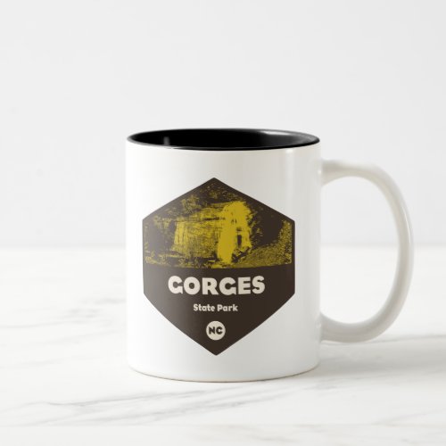 Gorges State Park North Carolina Two_Tone Coffee Mug