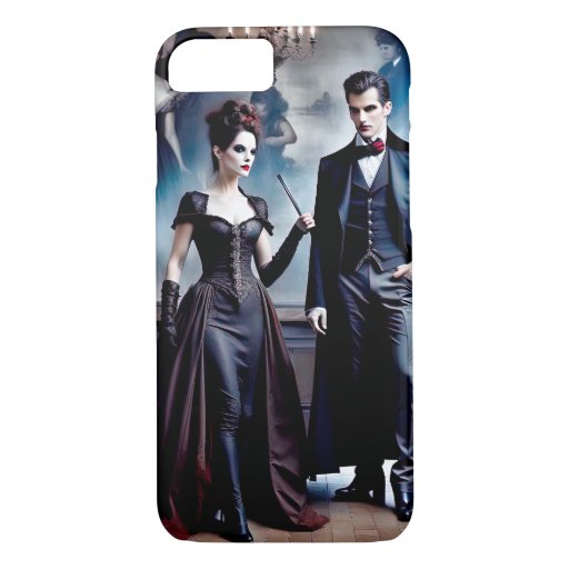 Gorgeus Victorian Vampires iPhone 8/7 Case