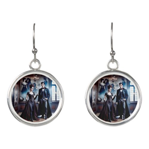 Gorgeus Victorian Vampires Earrings