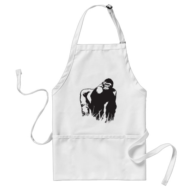 Gorilla Adult Apron (Front)