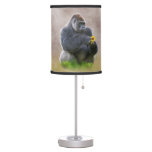Gorilla And Yellow Daisy Table Lamp at Zazzle