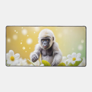 Gorilla Animal Fun Fantastic Surreal Wildlife Desk Mat
