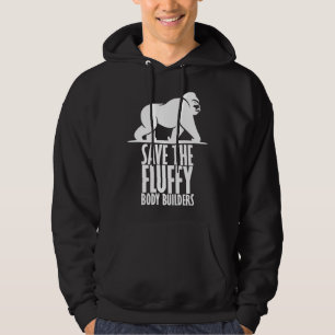 Gorilla Animal Rights Save The Gorillas Hoodie