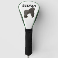 GORILLA APE FUNNY PERSONALIZED GOLF DRIVER COVER