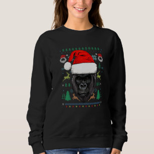 Gorilla Apes Monkey Primate Animal Zookeeper Sweatshirt