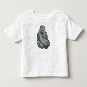 Gorilla as Craftsman with Wrench Toddler T-shirt