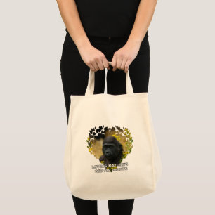 Gorilla Baby - Loving Nature's Gentle Giants Tote Bag
