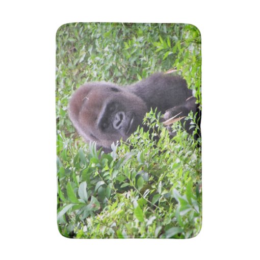 gorilla-bath-mat-zazzle