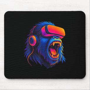 Gorilla Birthday Boys Adult Men Women Funny Gorill Mouse Pad