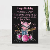 Artery8 Grußkarte 'Drum Set' | 17,5x12,5 Cm | Unbeschriftet, Mit Umschlag | Für Geburtstag & Musikfans