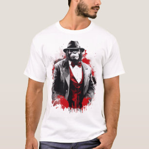 Gorilla Boss: Dapper Style and Street Swagger! T-Shirt