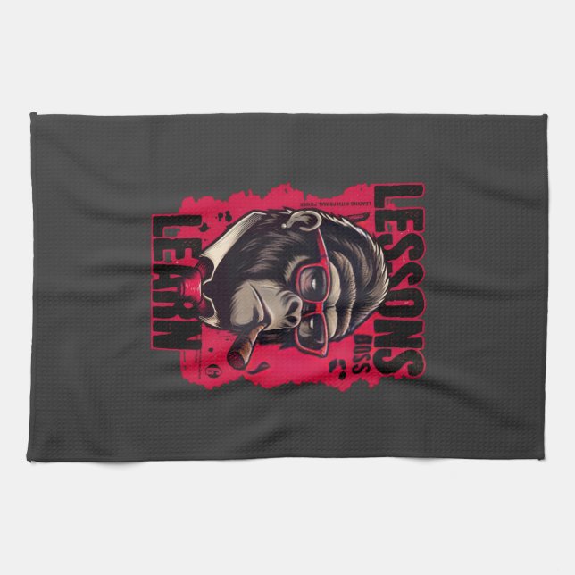 Gorilla Boss Lessons Learn Kitchen Towels  (Horizontal)