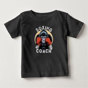 Gorilla Boxing Coach - Sports Trainer Baby T-Shirt