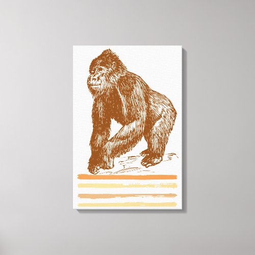 Gorilla Canvas Print