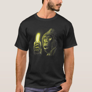 Gorilla Carrying Banana Funny Monkey Costume Wild  T-Shirt