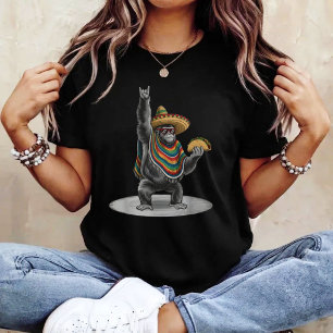 Gorilla Carrying Taco T-Shirt