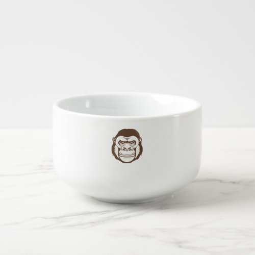 Gorilla Cartoon Drawing Soup Mug