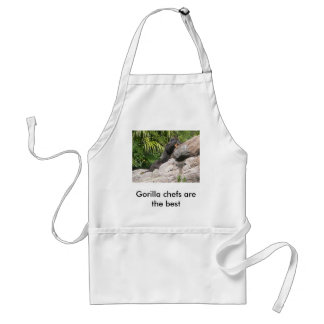 Gorilla chef adult apron