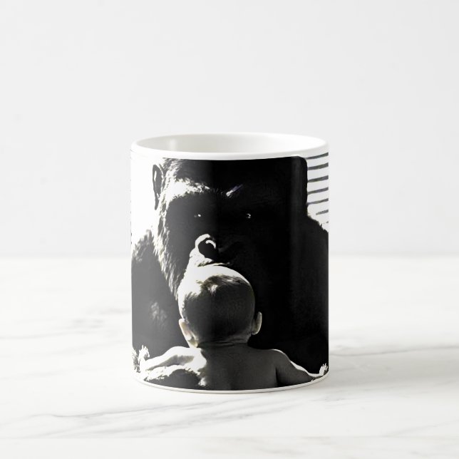 Gorilla & Child Coffee Mug (Center)
