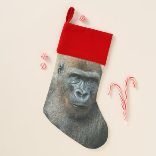 Gorilla Christmas Stocking