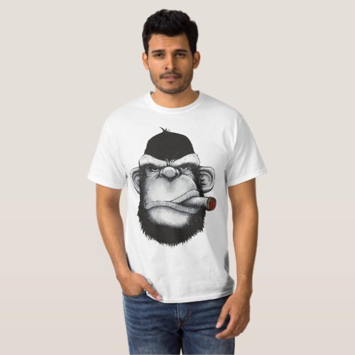 Gorilla Cigar T_Shirt