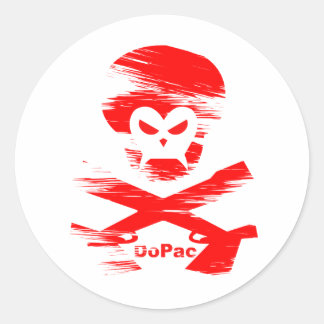 Gorilla Classic Round Sticker