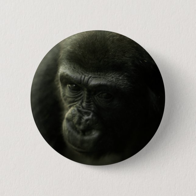 Gorilla Closeup.png Button (Front)