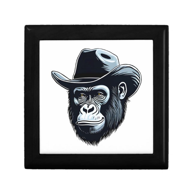 Gorilla Cowboy Gift Box (Front)