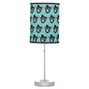 Gorilla Cowboy Table Lamp