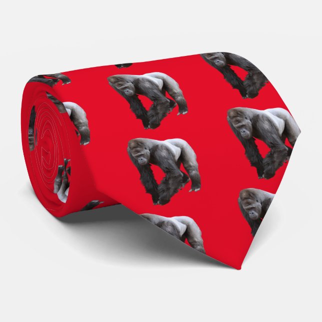 Gorilla (Double Sided) Neck Tie (Rolled)