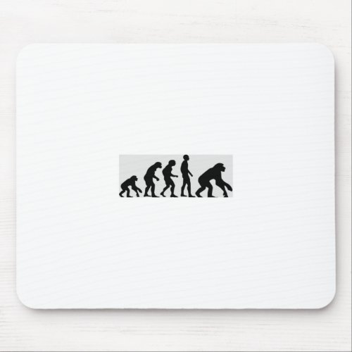 Gorilla evolution mouse pad