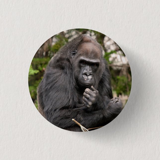 Gorilla F 8672 Pinback Button (Front)