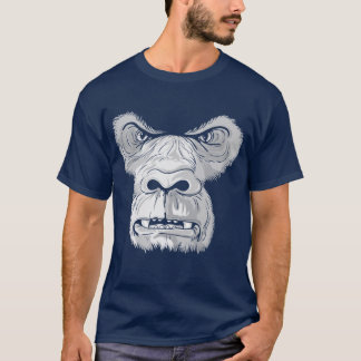 Gorilla Face T Shirt