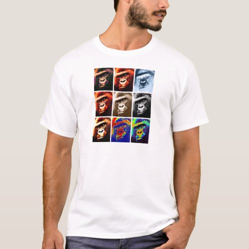 Gorilla Faces T_Shirt