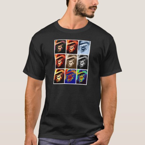 Gorilla Faces T_Shirt