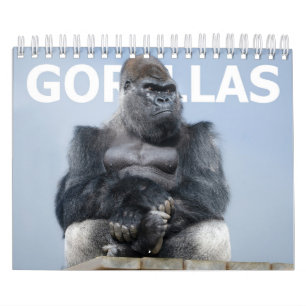 Gorilla Family 2027 - Silverback Oumbi Troop Calendar