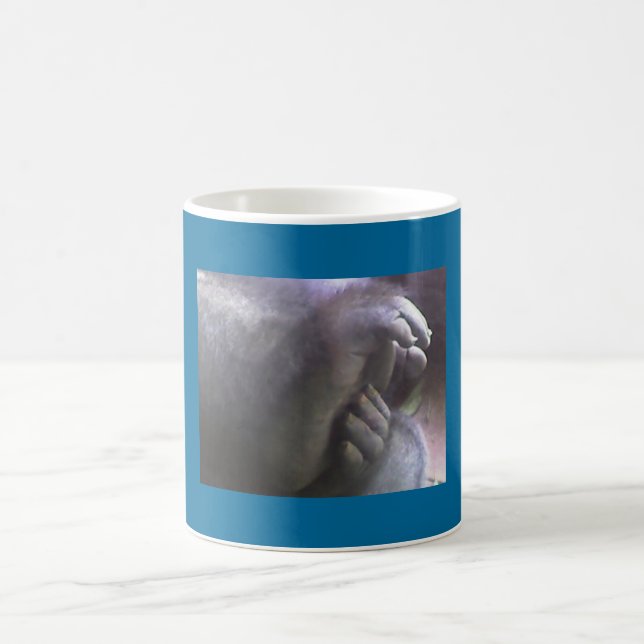 Gorilla Feet Coffee Mug (Center)