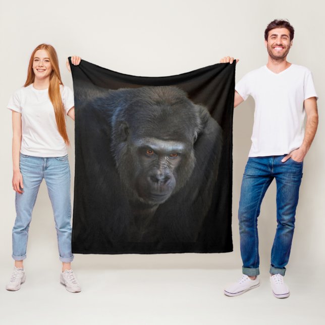 Gorilla Fleece Blanket (In Situ)