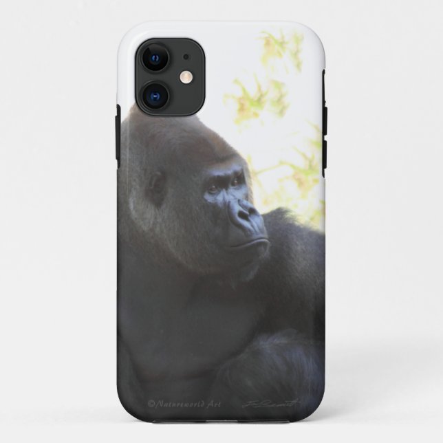 Gorilla Gaze iPhone5 Case (Back)