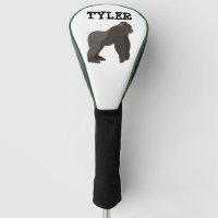 GORILLA GOLF DRIVER COVER PERSONALIZED FUNNY