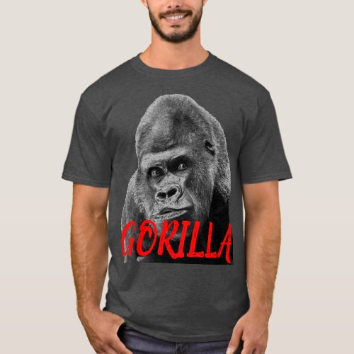 Gorilla Grey T_Shirt