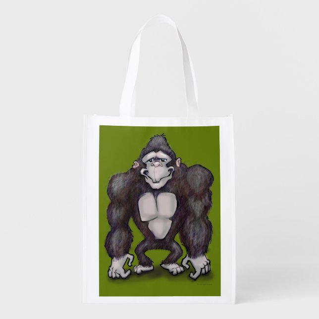 Gorilla Grocery Bag (Front)