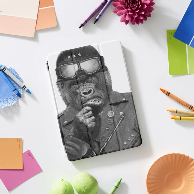 Gorilla Guy iPad Pro Cover (Desk)
