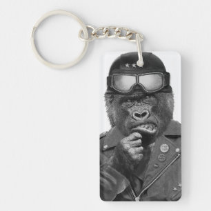 Gorilla Guy Keychain