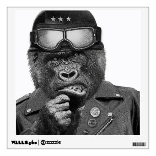 Gorilla Guy Wall Decal
