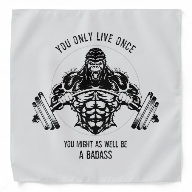 Gorilla Gym Bandana (Front)