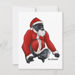 Gorilla - holiday card