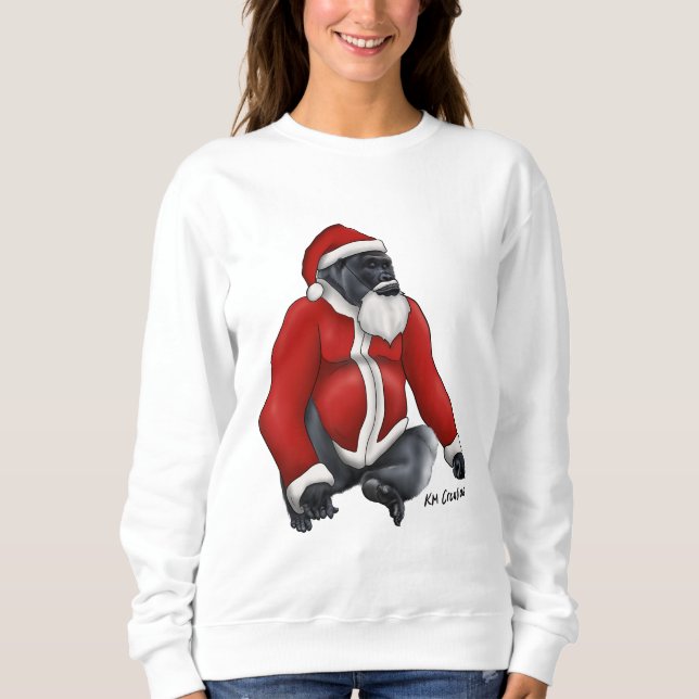 Gorilla holiday sweatshirt (Front)