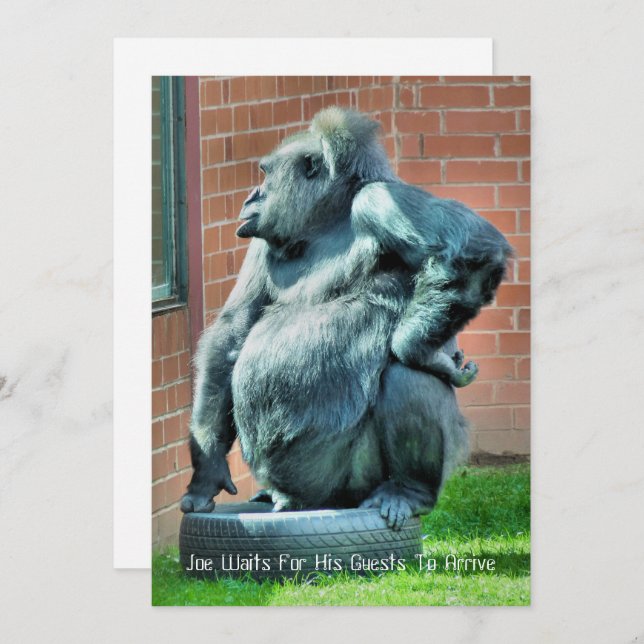 GORILLA Invitation (Front/Back)